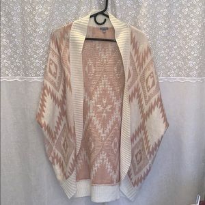 Tribal Print Cardigan